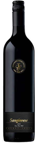 Tenafeate Creek Wines One Tree Hill Basket Press Sangiovese